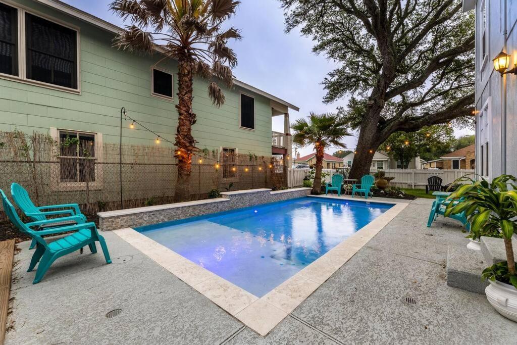 Villa 5/3 With A Heated Pool 2 Min From Beach, Updated Galveston Exterior foto