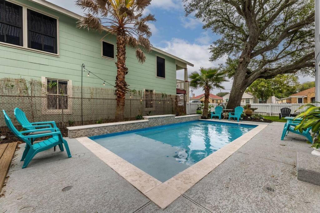 Villa 5/3 With A Heated Pool 2 Min From Beach, Updated Galveston Exterior foto