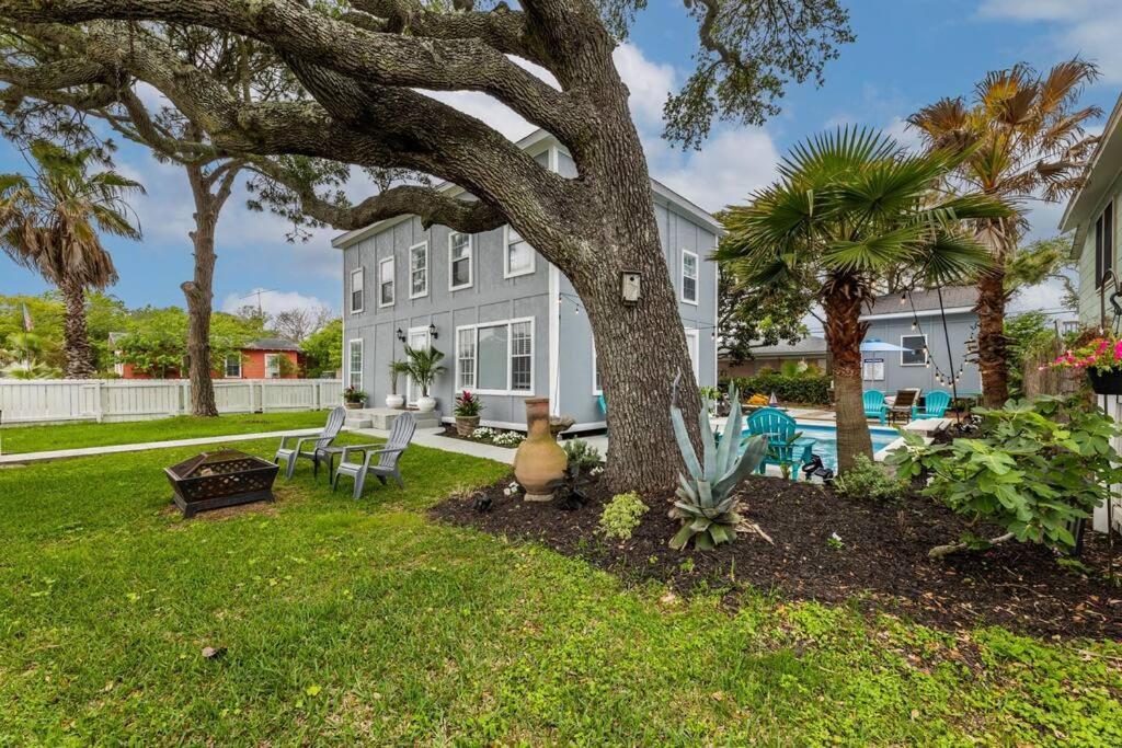 Villa 5/3 With A Heated Pool 2 Min From Beach, Updated Galveston Exterior foto